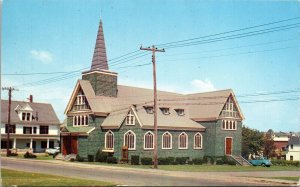 Star Sea Catholic Church York Beach Maine ME Postcard UNP VTG Plastichrome 