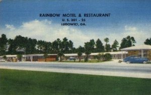 Rainbow Motel & Restaurant - Ludowici, Georgia GA  