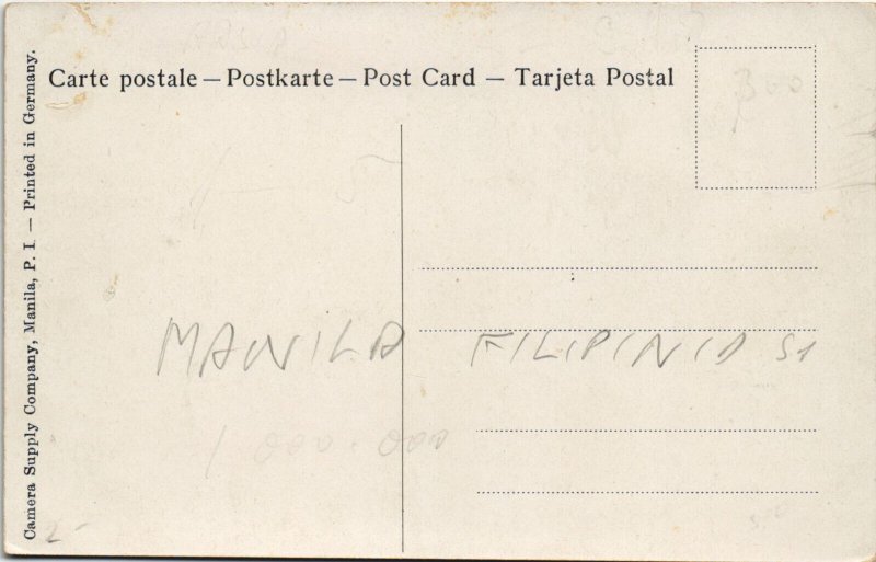 PC PHILIPPINES, IGOROTE CARRIERS, BENGUET, Vintage Postcard (b42960)