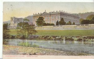 Derbyshire Postcard - Chatsworth House    A1810