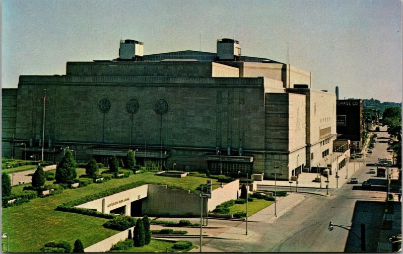 Vtg Kansas City Missouri MO Municipal Auditorium Arena Music Hall 1960s Postcard