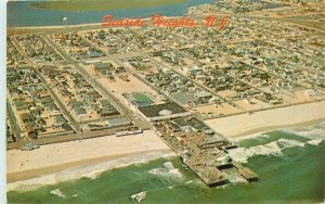 Seaside Heights New Jersey Airview Parlin Color C-15459 Postcard 21-12800