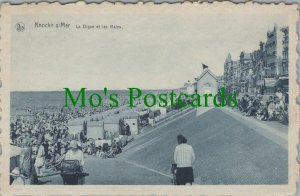 Belgium Postcard - Knocke-Sur-Mer - La Digue Et Les Bains    RS26198