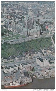 Birdseye View of Quebec City, Quebec, Canada, 40-60´s