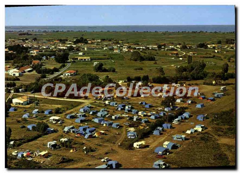 Postcard Modern Ile De Re Le Suroit Camping Le Bois Plage