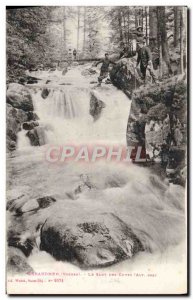 Old Postcard Gerardmer Leap Of Tanks