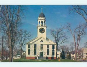 Pre-1980 CHURCH SCENE Waterville Maine ME p4460