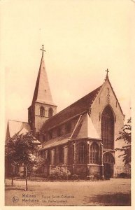 Eglise Sainte Catherine Malines Belgium Unused 