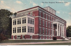 WATERYBURY, Connecticut, PU-1912; The New Hospital