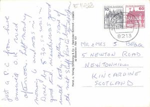 BT14363 Rosenheim ein edelweissgruss          Germany