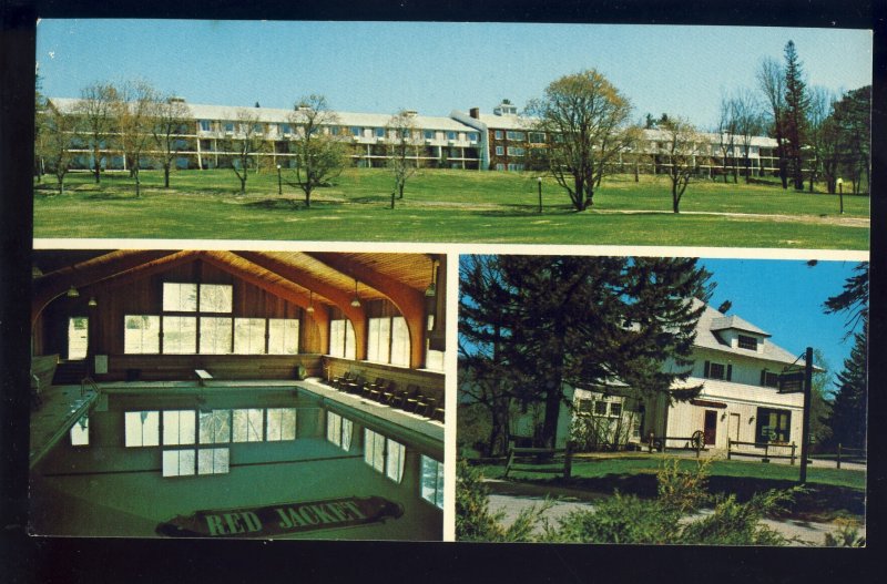 North Conway, New Hampshire/NH Postcard, Red Jacket Mountain View Motor Inn