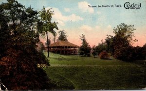 Ohio Cleveland Scene In Garfield Park 1917