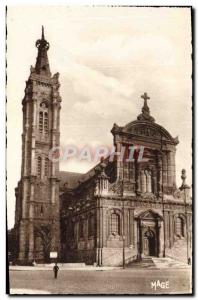 Old Postcard Cambrai L & # 39eglise Notre Dame