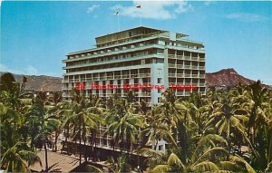 8 Different Postcards Showing the Reef Hotel on Waikiki Beach Hawaii