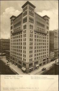 Gruss Aus Chicago IL Medinah Temple c1900 Postcard