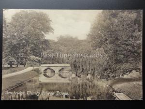 Cambridge: Trinity College Bridge c1917 by F.Frith No.26482