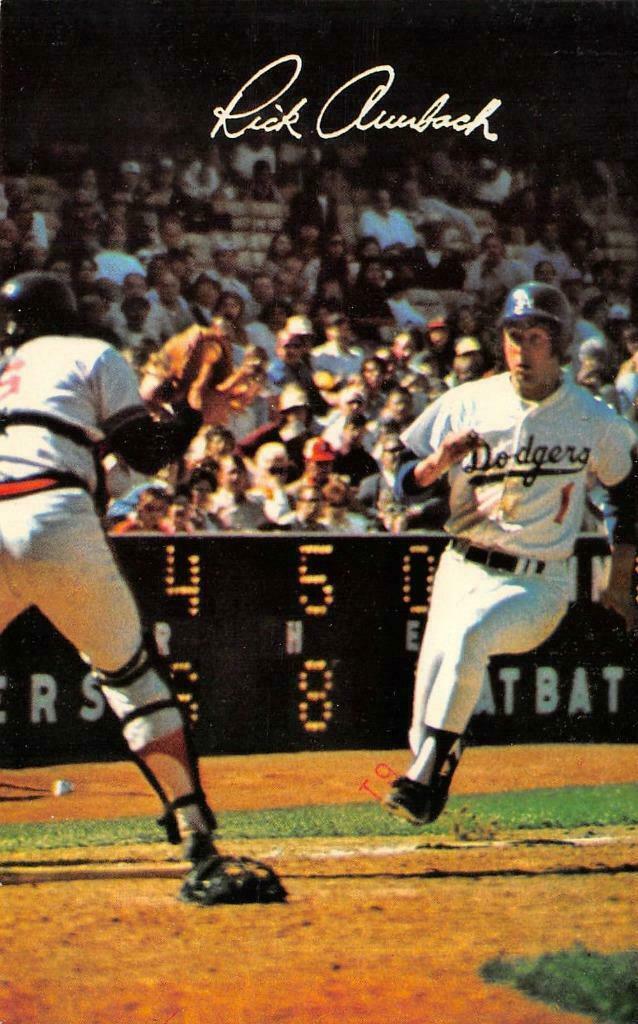 LOS ANGELES DODGERS 1975 Signed Baseball