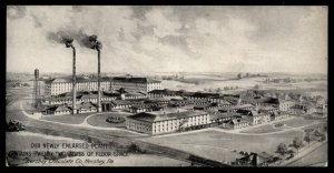 US  Hershey Chocolate Co.Our New Enlarged Plant  Pennsylvania Post Card