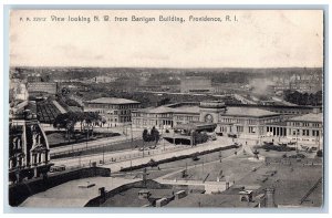 Providence Rhode Island Postcard View Looking NW From Banigan Building c1905's