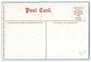 Swans Island Maine ME Postcard Hockomock Head Light Lighthouse c1910's Antique