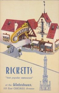 Illinois Chicago Ricketts That Popular Restaurant At The Watertower