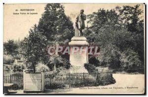 Old Postcard Montbrison Statue Victor de Laprade