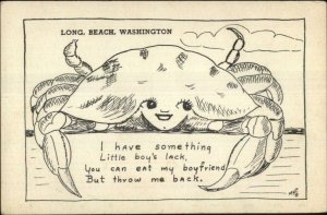 Long Beach WA Woman as Crab Metamorphic Eat My Boyfriend Throw Me Back PC