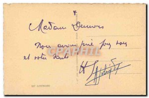 Old Postcard Lourdes