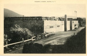 Postcard Early View of Widmer's Winery in Naples, NY.     L1