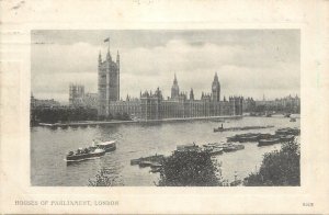 London Thames navigation & sailing Parliament coal barge paddle steamer tugboat