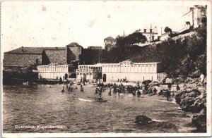 Croatia Dubrovnik Kupaliste Staro RPPC 04.34