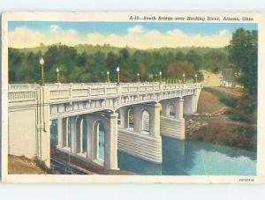 Linen BRIDGE SCENE Athens Ohio OH H8776