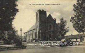 St James Evangelical Church in Hamburg, New York