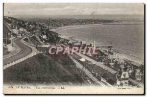 Old Postcard Le Havre Panoramic