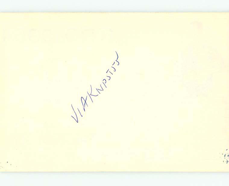 Accordian - QSL CB HAM RADIO CARD Wilkes-Barre Pennsylvania PA s0309@