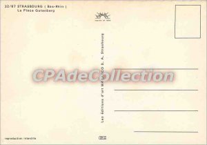 Modern Postcard Strasbourg (Bas Rhin) The PlaceGutenberg