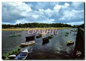  Moderne Postkarte Capbreton macht den Kanal an der Unterseite der Campingplatz 