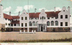 PRETORIA SOUTH AFRICA~GOVERNMENT HOUSE~1910s FUSSELHEIN POSTCARD