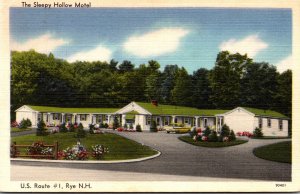 New Hampshire Rye The Sleepy Hollow Motel On U S Route 1 1959