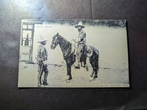 Mint mexico Rural Police Army Postcard Mexican Revolution Cavalry Horse Soldier