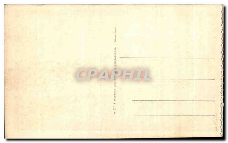 Old Postcard Treboul Douarnenez Grand Bridge