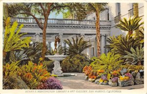 Henry E. Huntington Library & Art Gallery The Art Gallery Patic San Marino, C...