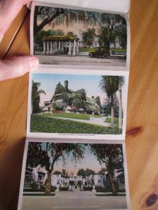Est 1930s Pasadena, California Booklet Folder - See All Photos (AT26)