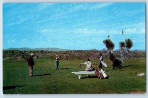 Wickenburg Arizona AZ Postcard Wickenburg Country Club Golf Course c1960 Vintage