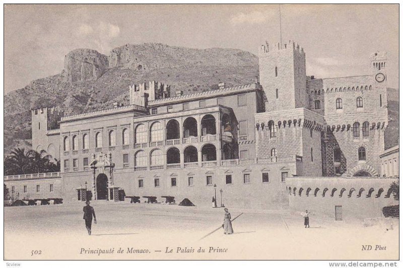 Le Palais Du Prince, Principaute De Monaco, 1900-1910s