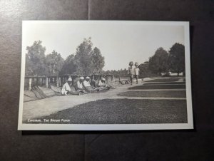 Mint British Zanzibar RPPC Postcard The Drying Floor