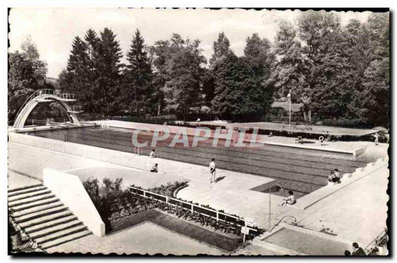 VINTAGE POSTCARD Vittel the Olympic swimming pool Swimming