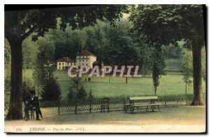 Old Postcard Uriage View Park