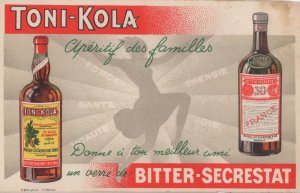 Toni Kola Old Wine Coca Cola Drinks Advertising Postcard