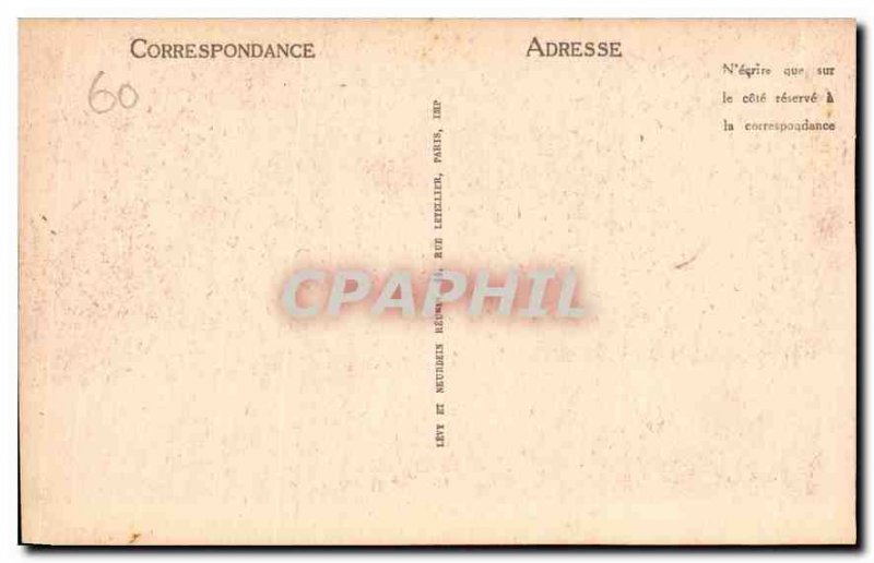 Postcard Old Chateau de Compiegne Second Empire Room